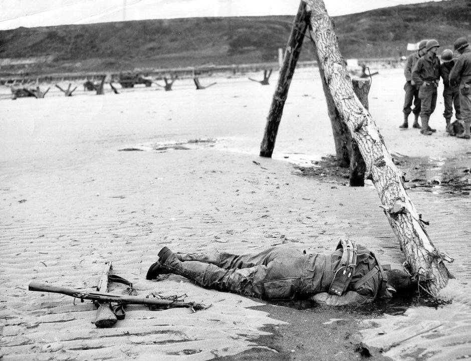 Omaha Beach Casualty